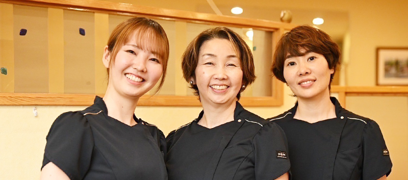 初めての方でも安心して施術が受けられます。